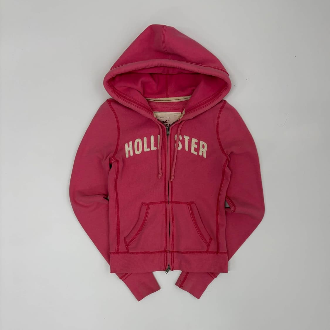 홀리스터 y2k 여리핏 러블리힙 걸즈 후드집업 희귀져지(XS) 상품이미지2