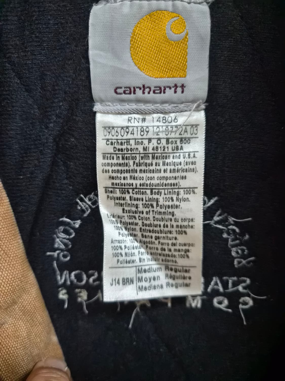 M/100) 칼하트 J14 산타페 자켓 팝니다 상품이미지7