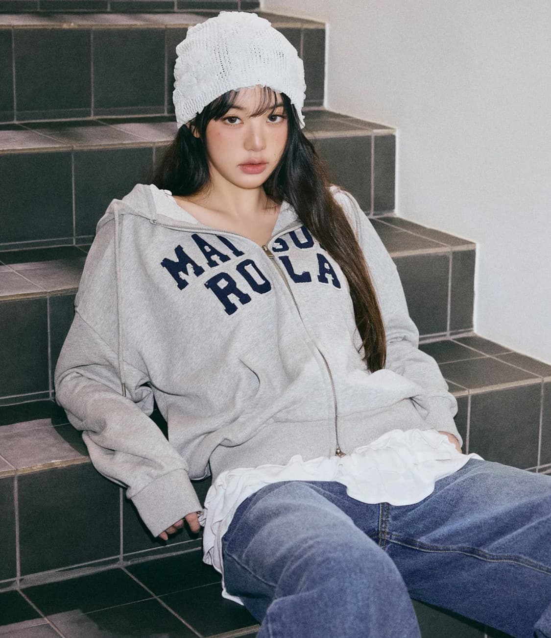 로라로라 후드집업 상품이미지1