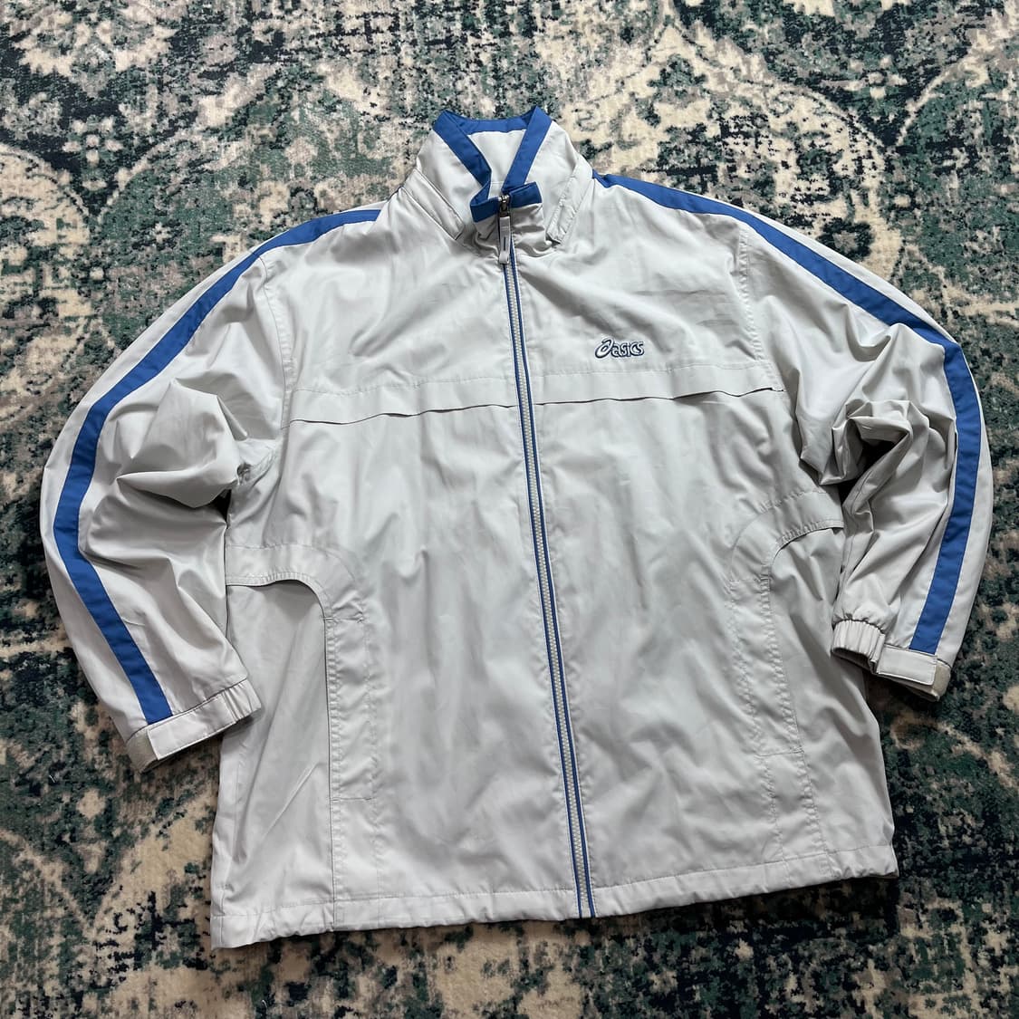 00s Asics 아식스 올드스쿨 트레이닝 바람막이 집업 자켓(100) 상품이미지2