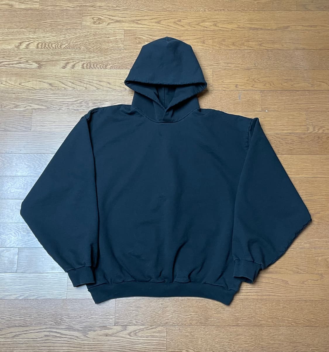 [1] 이지x고샤 블랙독 블랭크 후드 상품이미지1