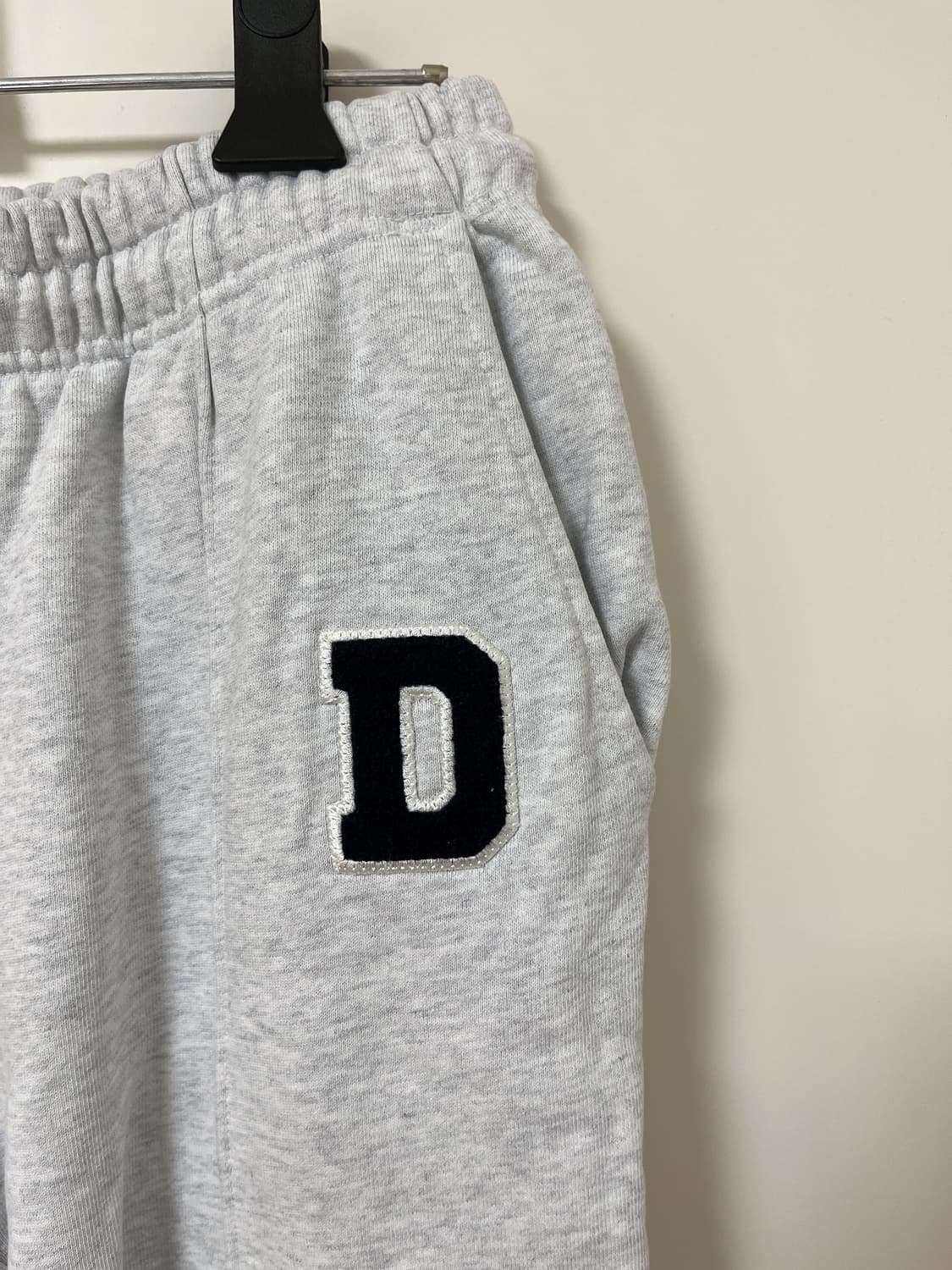던스트 D 패치 조거팬츠 멜란지그레이 상품이미지2