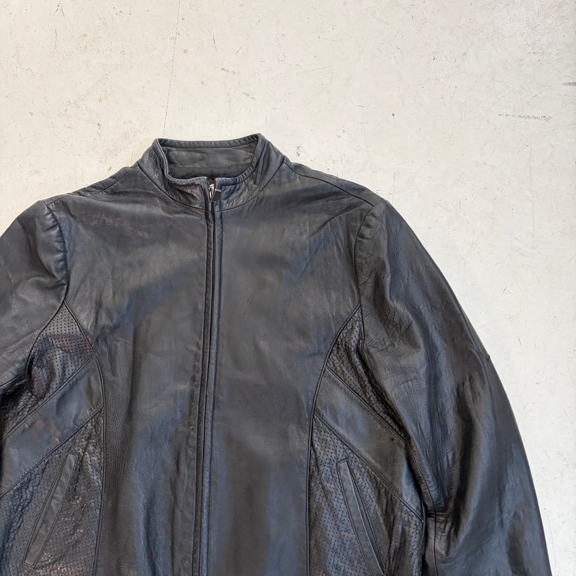 할리데이비슨 빈티지 양가죽 싱글 가죽자켓 L 상품이미지2