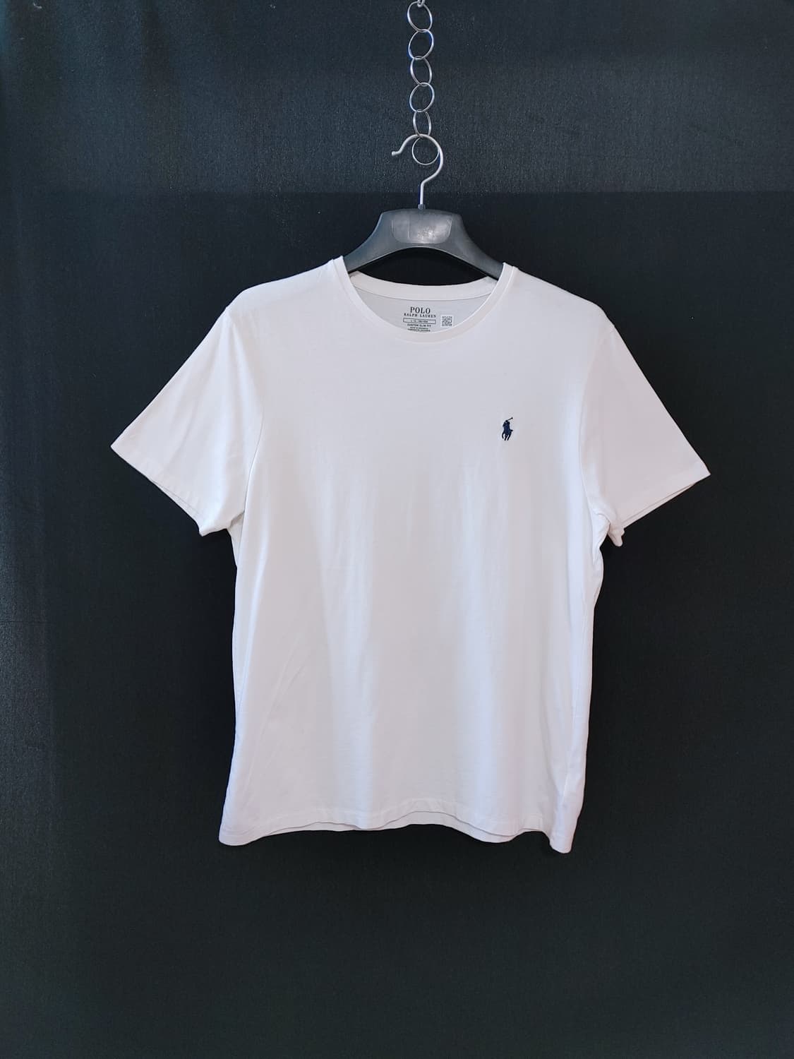 POLO RALPHLAUREN 폴로 랄프로렌 반팔라운드티(흰곤) 상품이미지1
