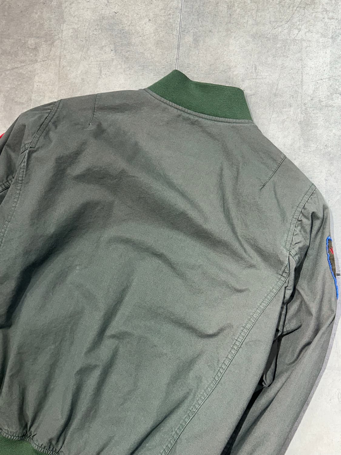 쇼트 Ma-1 schott 점퍼 자켓 상품이미지8