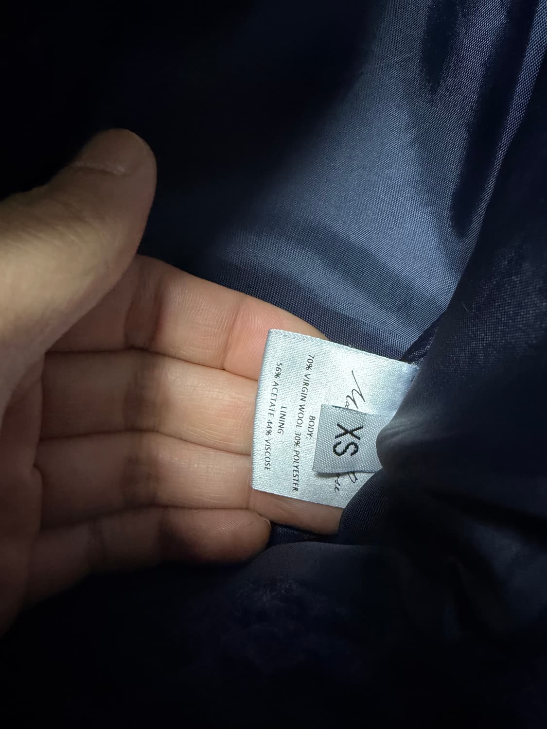 [XS] 마틴로즈 18SS 네이비 플리스 상품이미지4