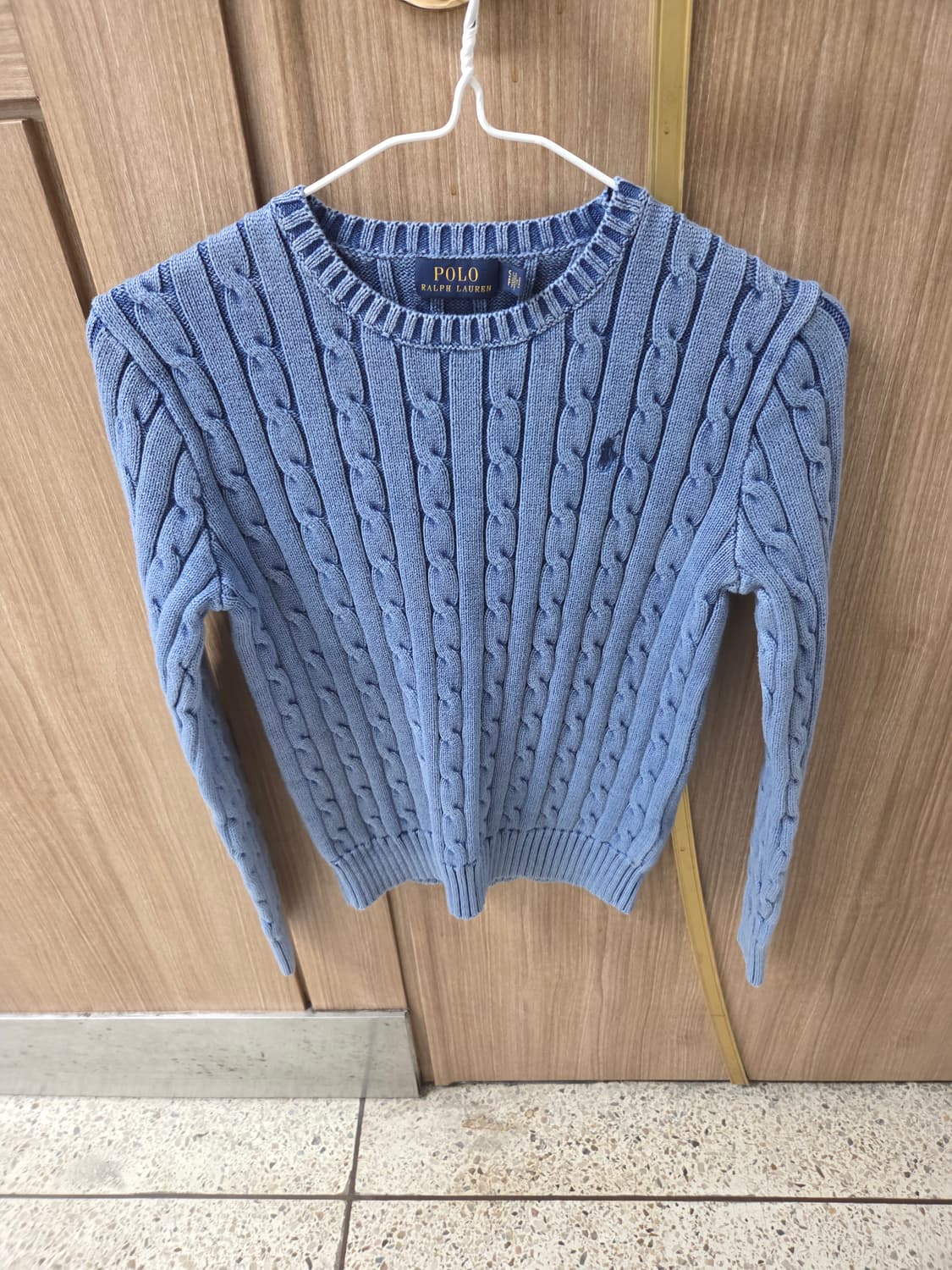 폴로 꽈배기 니트 sp 상품이미지1