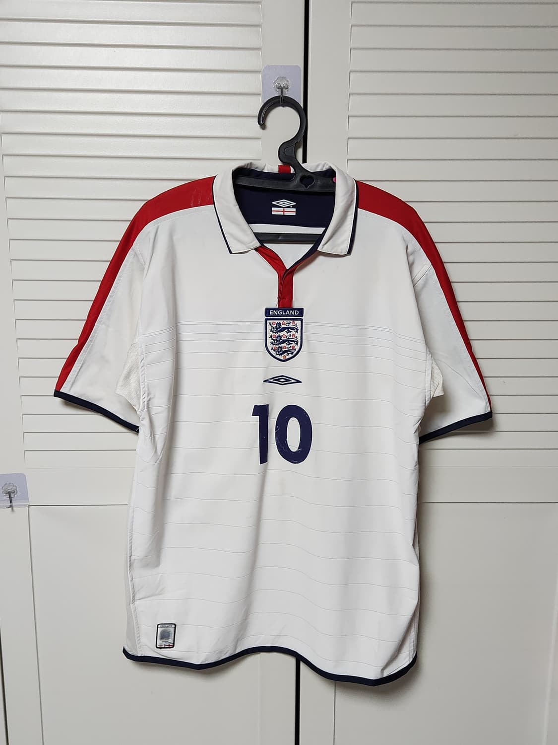 03-05 잉글랜드 홈 엄브로 축구 유니폼 반팔 상품이미지1