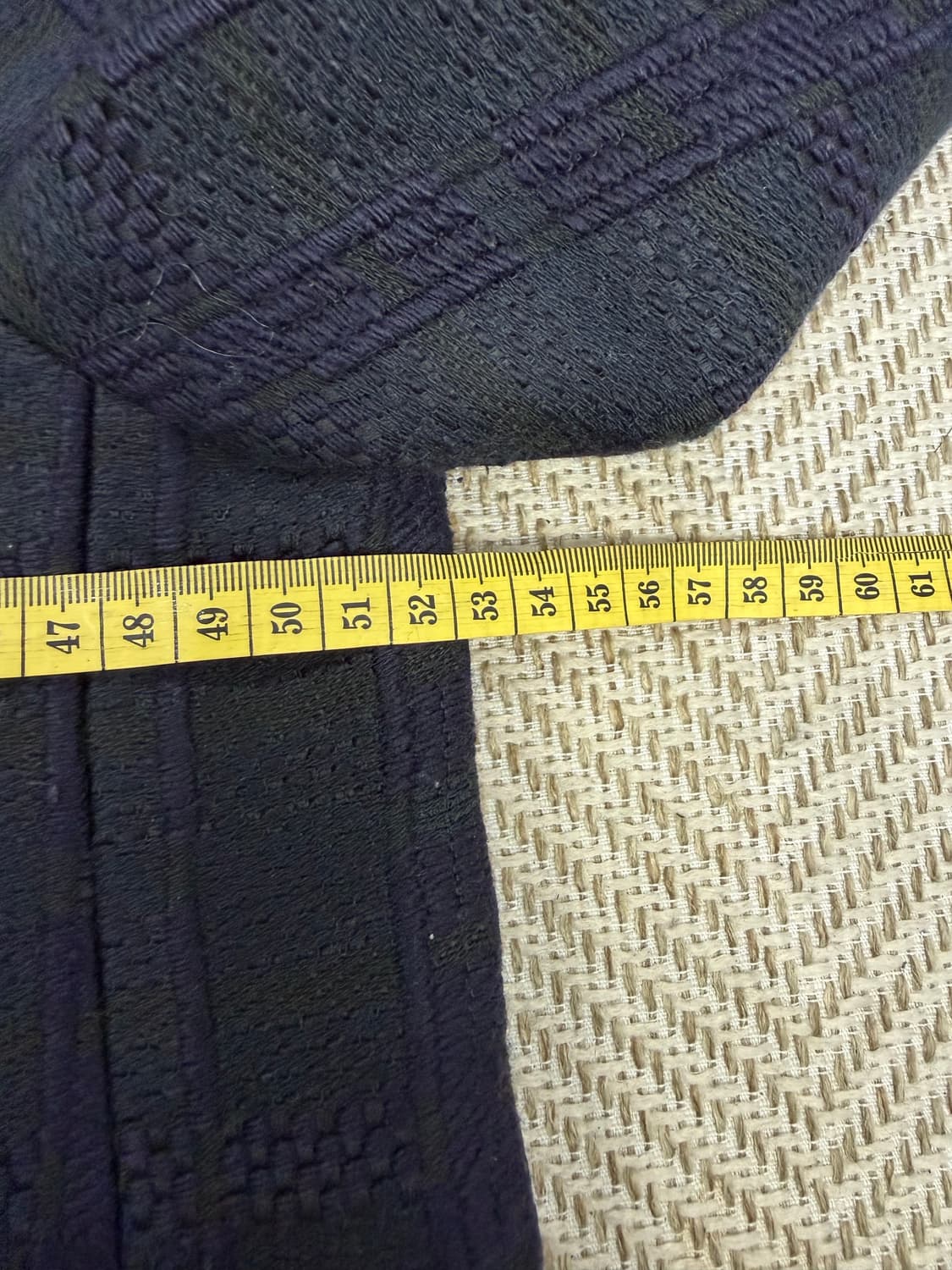 정품) KOHO 구호 블랙 트위드 자켓 85 상품이미지8