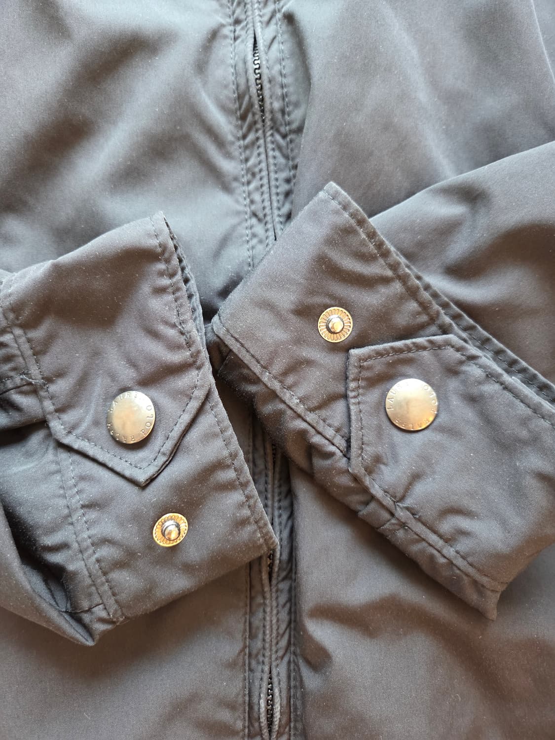 폴로 랄프로렌 블랙 레드포니 하이넥 스윙톱 재킷 상품이미지5