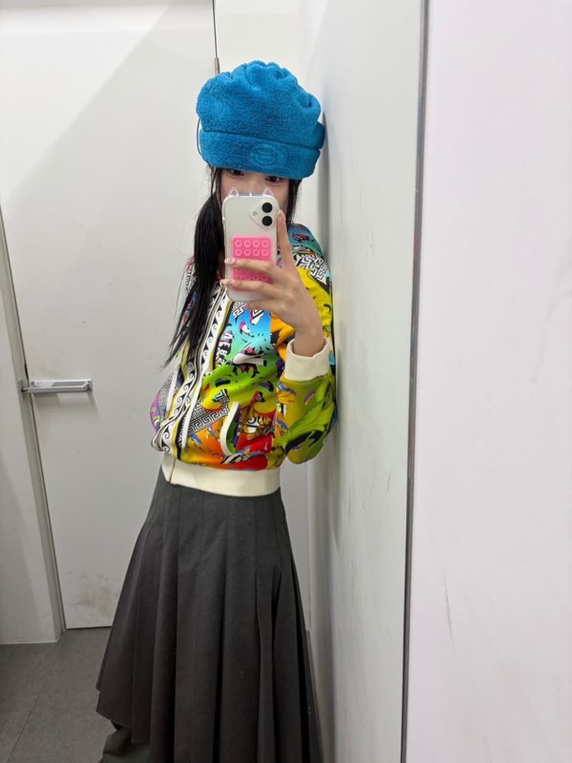 베르수스 베르사체 프린팅 후드집업 상품이미지7