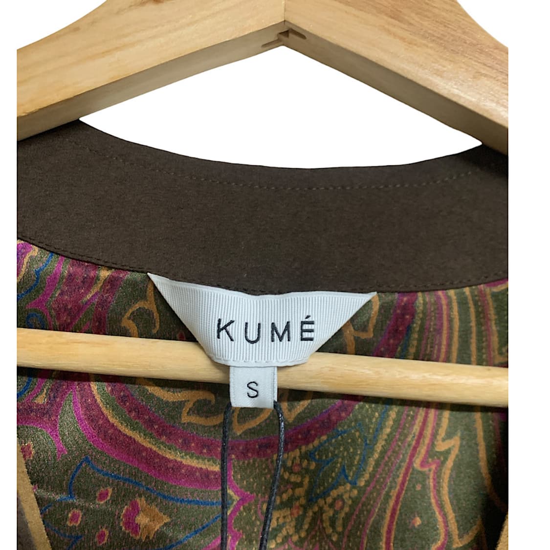 KUME 쿠메 컬러 블록 스웨이드 베스트 S 상품이미지3