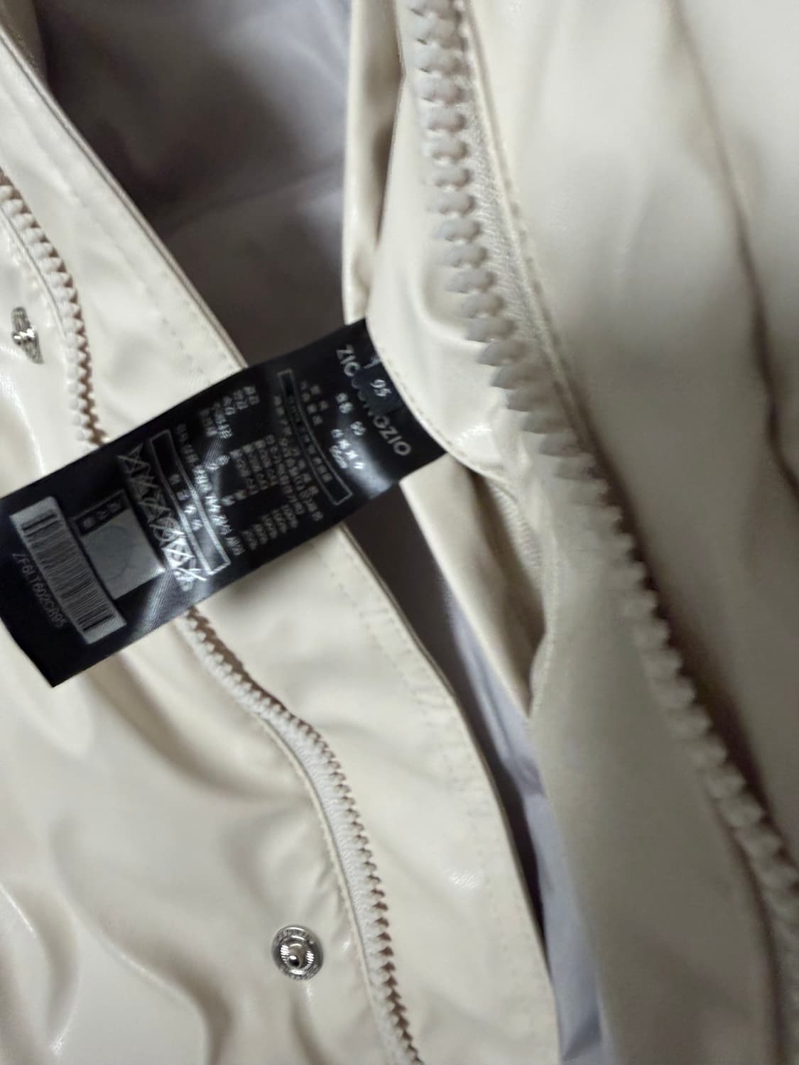 지오송지오 오리털 가죽패딩 상품이미지3