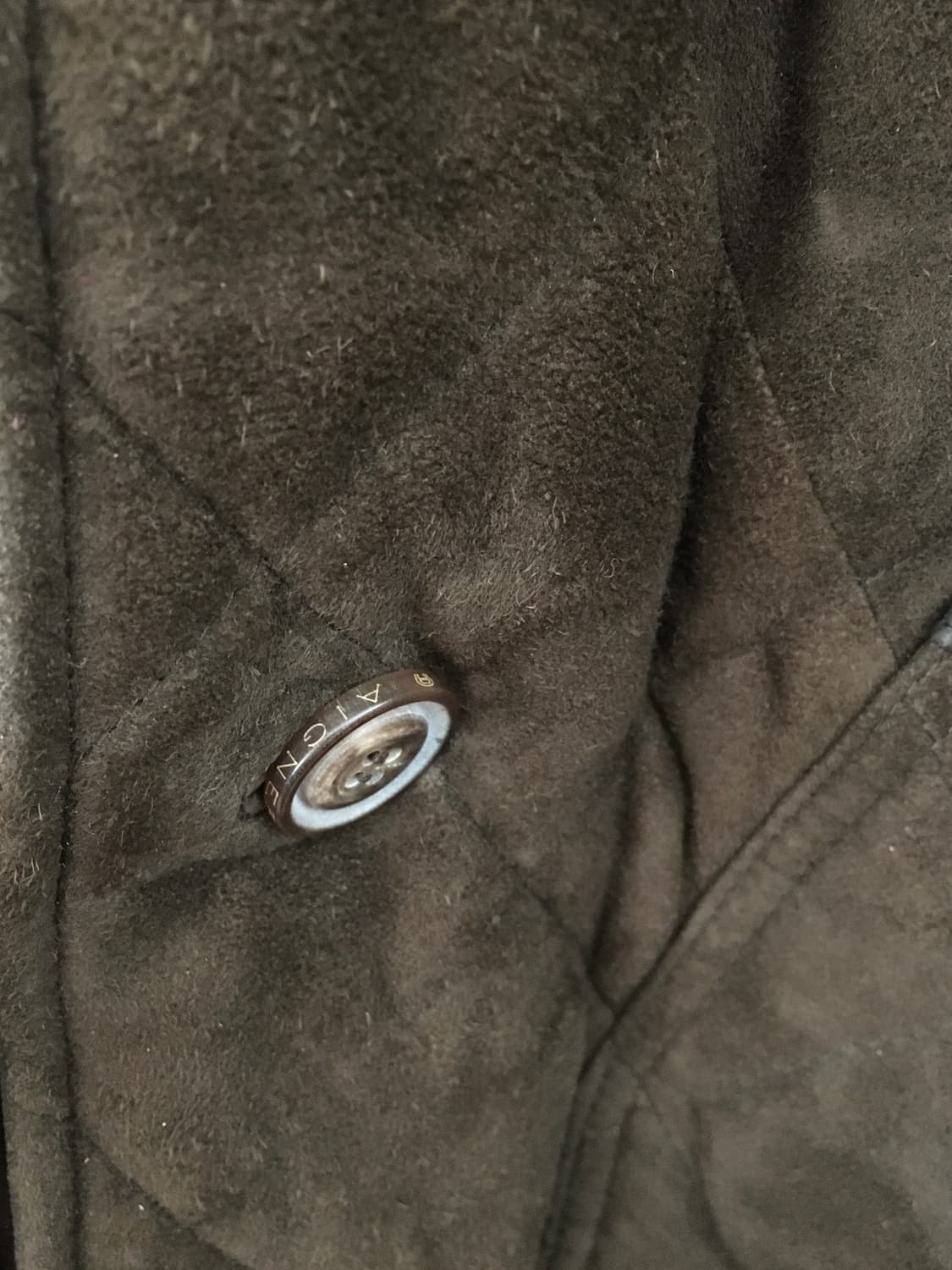 아이그너 퀼팅 염소가죽 레더자켓 상품이미지2