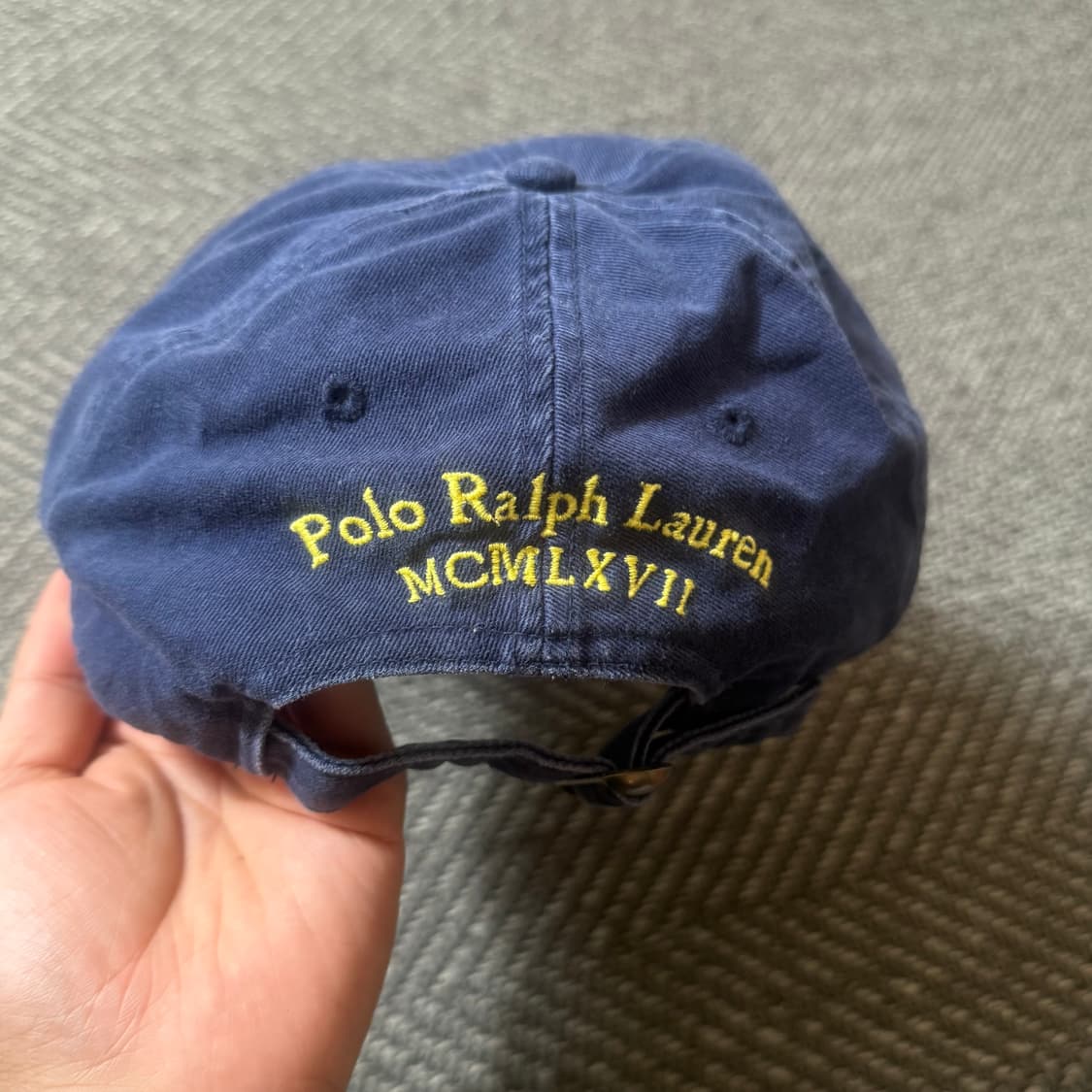 폴로 빅포니 네이비 볼캡 os 상품이미지3