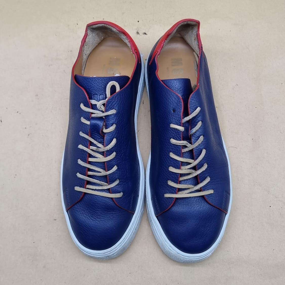 MSGM 남성 가죽 스니커즈270 상품이미지2