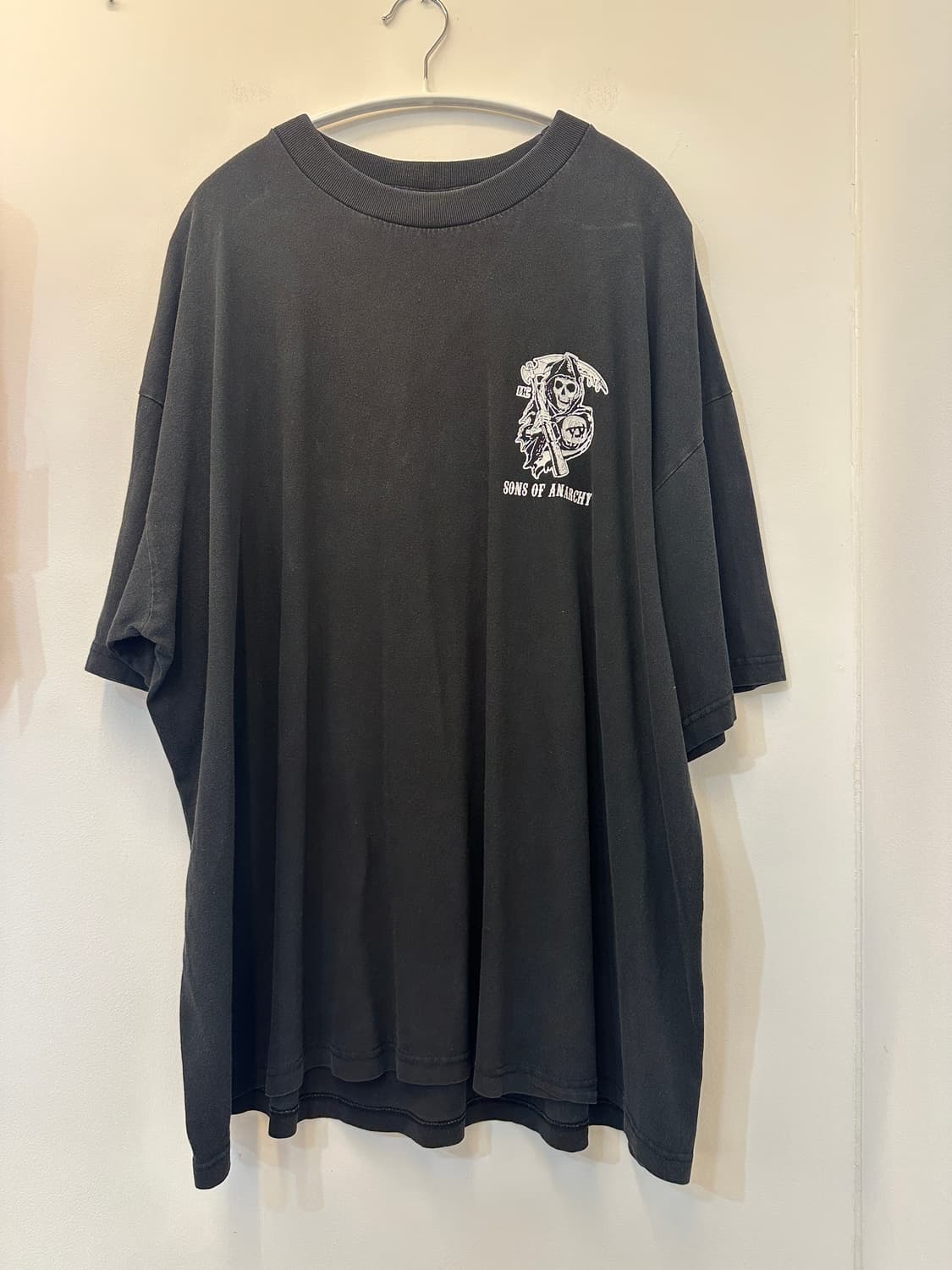 USA빈티지 sons of anarchy 블랙 루즈핏 반팔티 상품이미지2