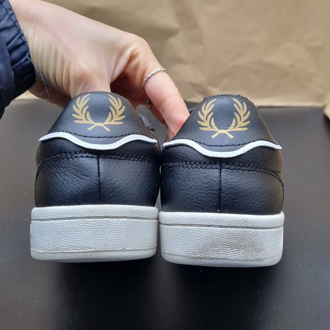 프레드페리 레더 남성스니커즈 260 상품이미지4