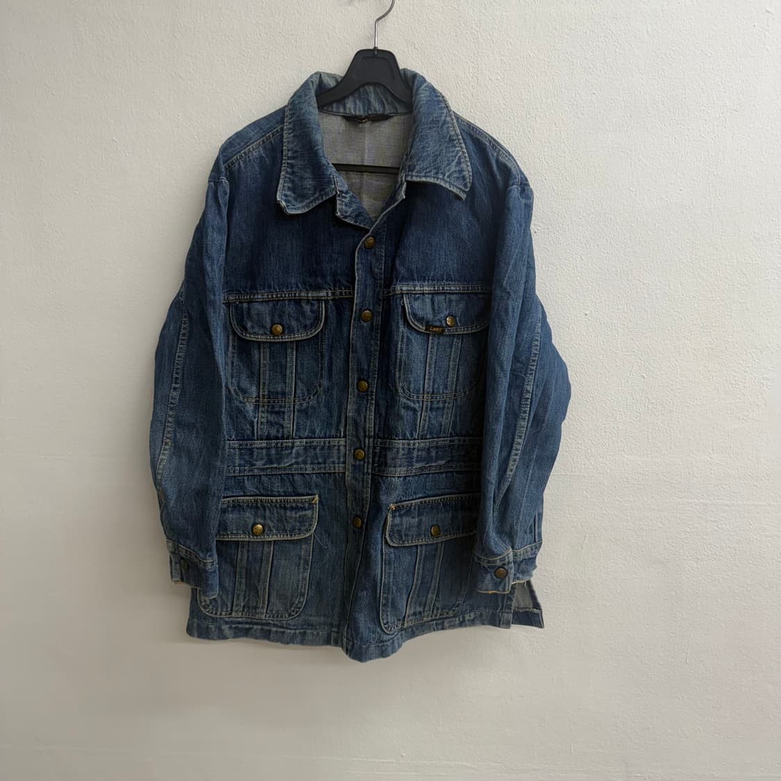 70S Lee 부쉬 데님 사파리 청자켓 (L) 상품이미지1