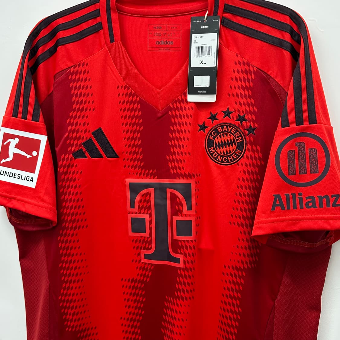 아디다스 바이에른 뮌헨 24-25 홈 케인 유니폼 국내XL 상품이미지5