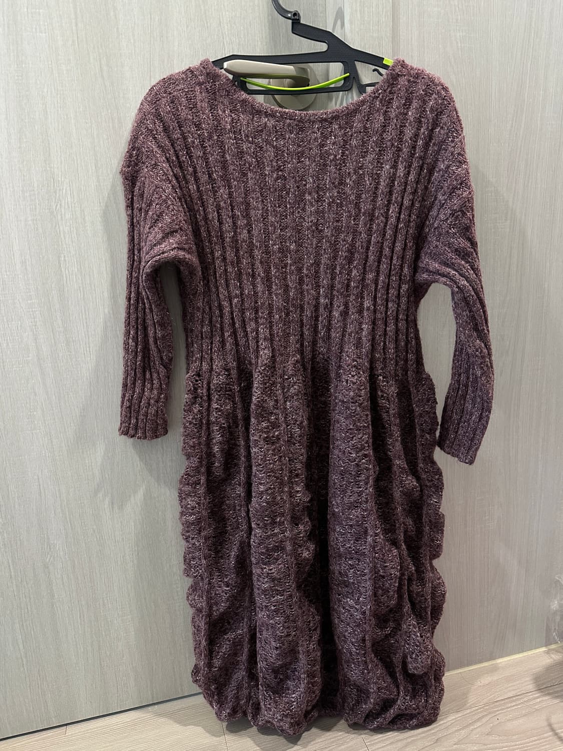 모리걸 스타일 빈티지 니트 원피스 상품이미지3