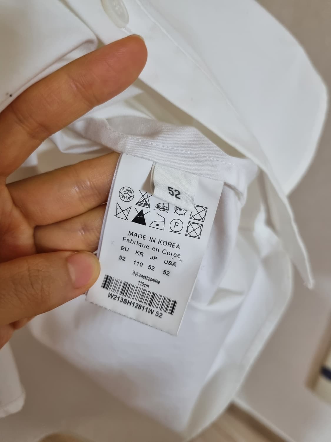 우영미 백로고 셔츠  상품이미지6