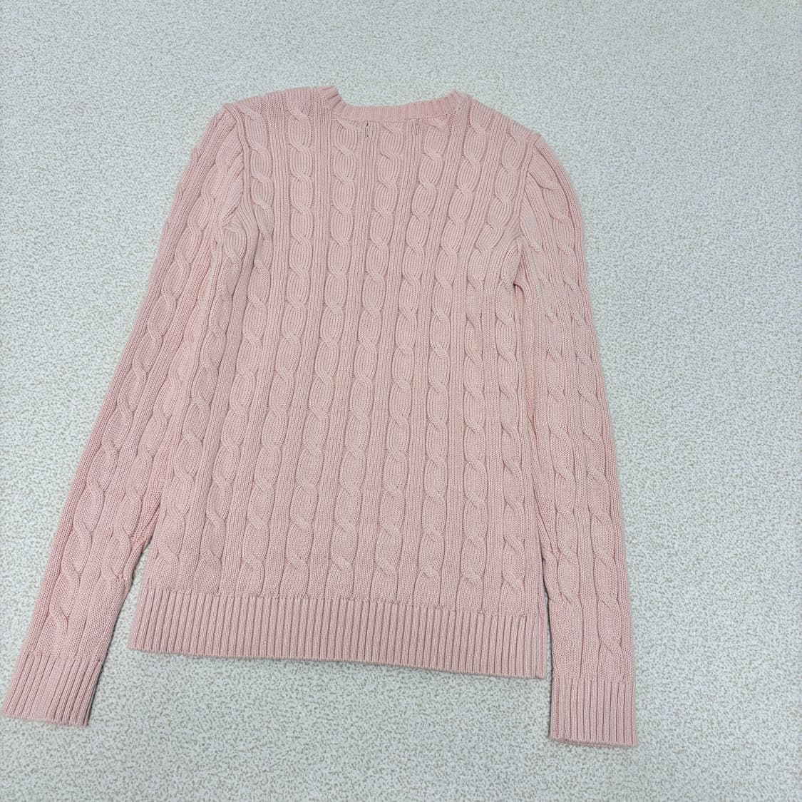 로렌 랄프로렌 핑크 케이블 니트 상품이미지5