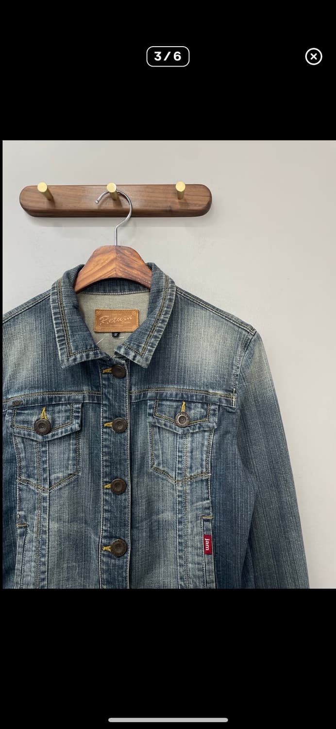 빈티지 데님 워싱 자켓 A3006 상품이미지3