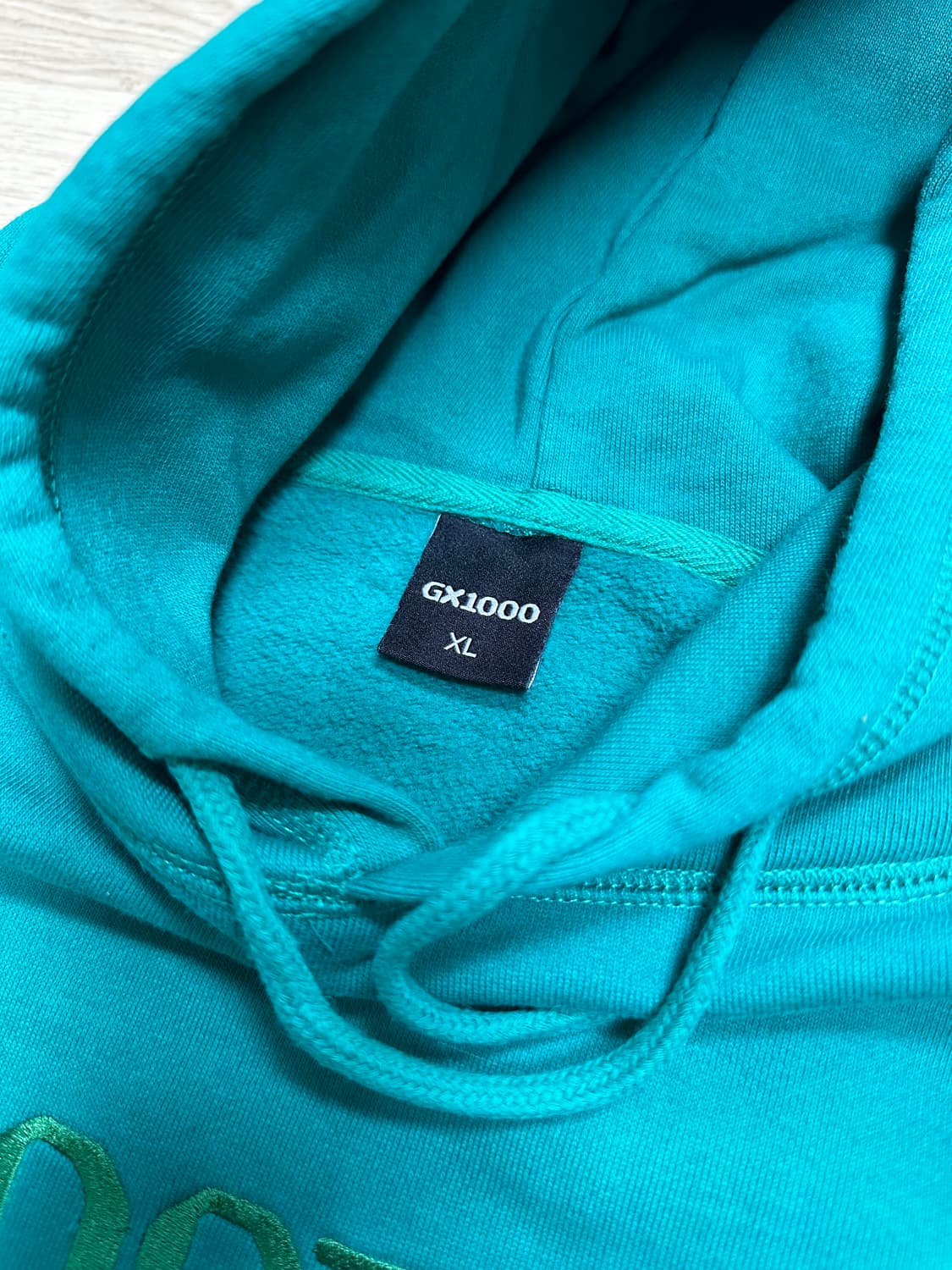 (gx1000) OG Logo Flip Hoodie Kelly Green 상품이미지2