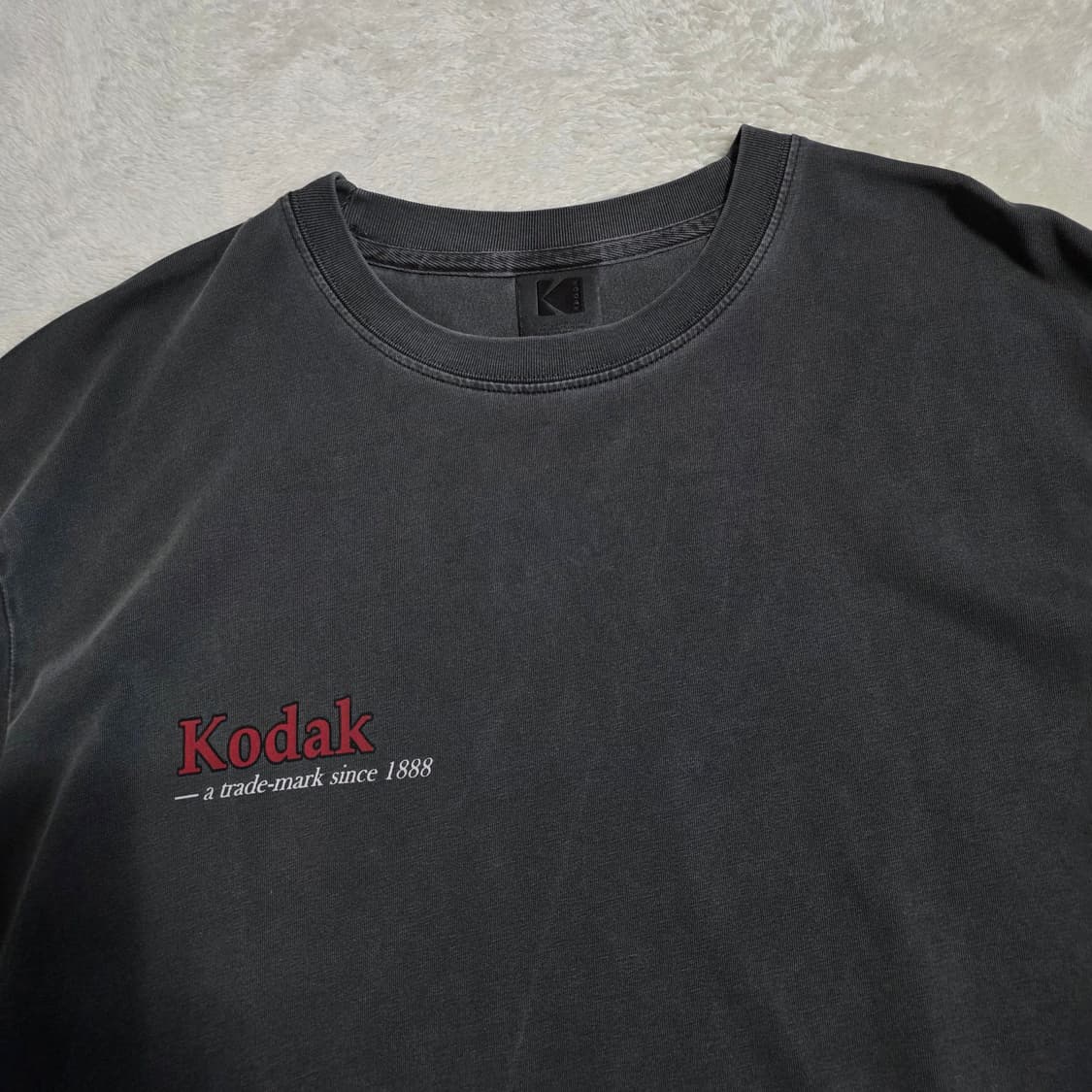(L)코닥 어페럴 피그먼트 반팔 티셔츠 상품이미지2