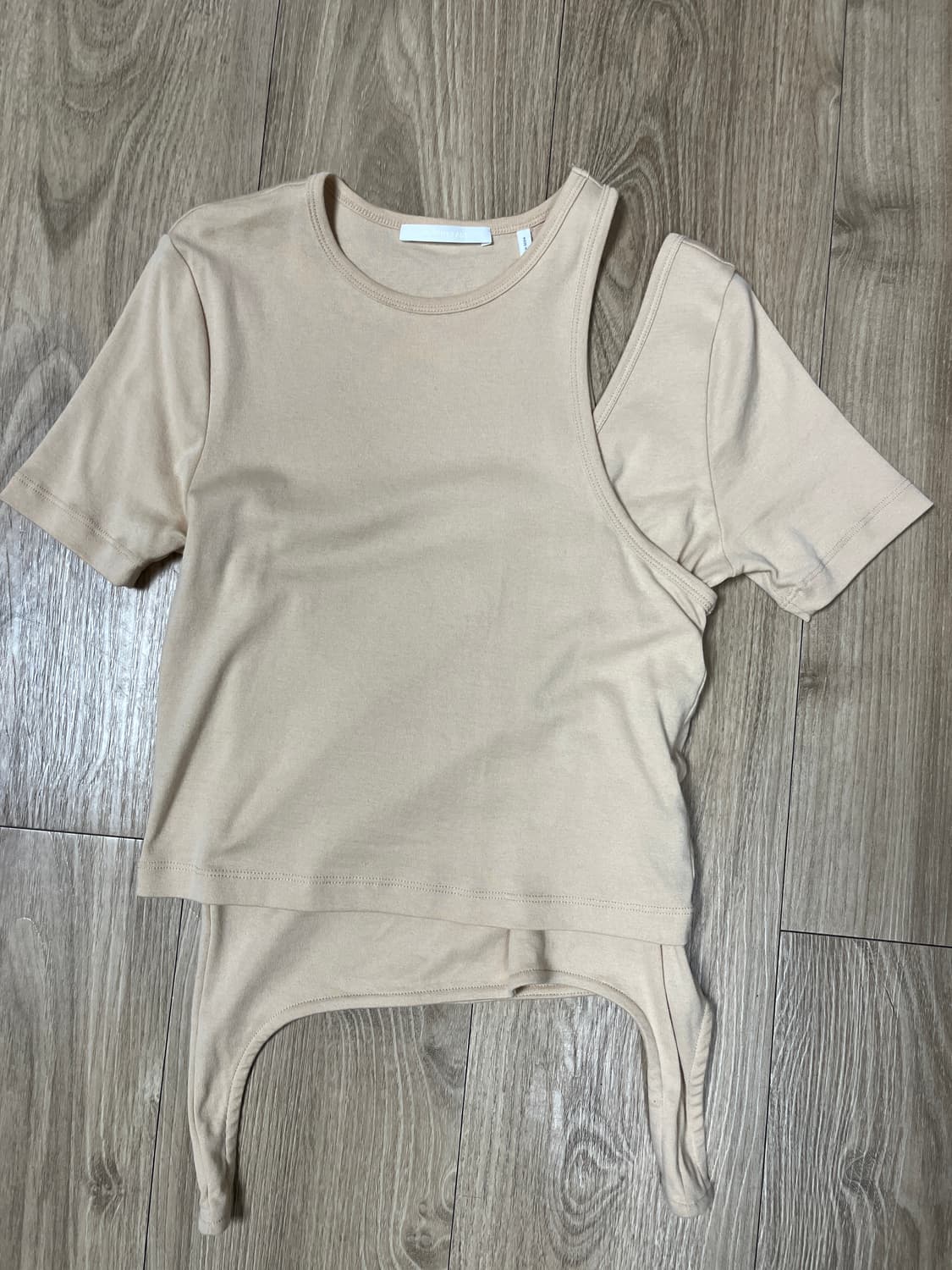 헬무트랭 언발 티셔츠 상품이미지1