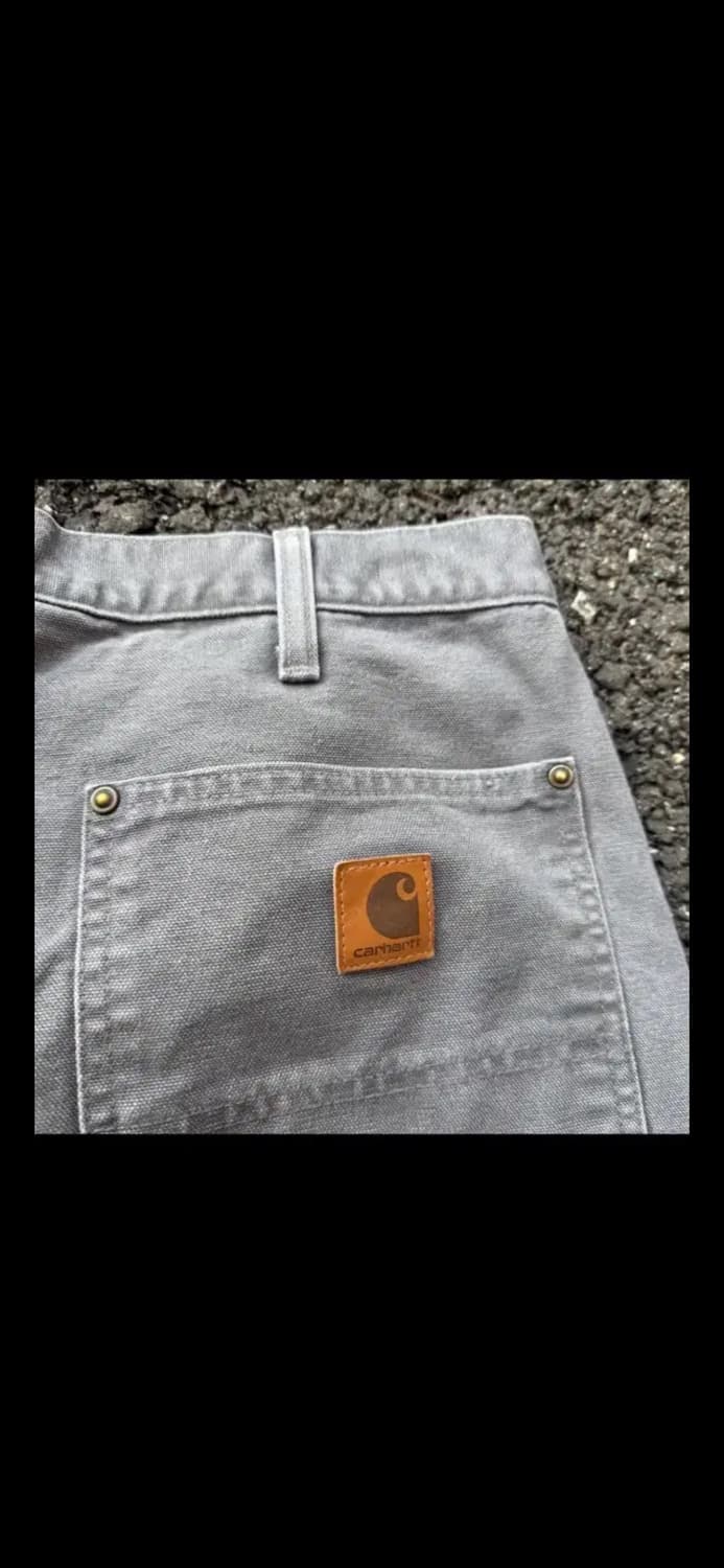 빈티지 칼하트 B136 GVL 더블니 카펜터 팬츠 상품이미지8