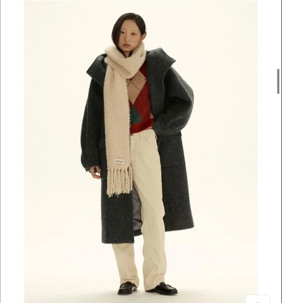 시엔느 후드 발마칸 차콜 상품이미지3