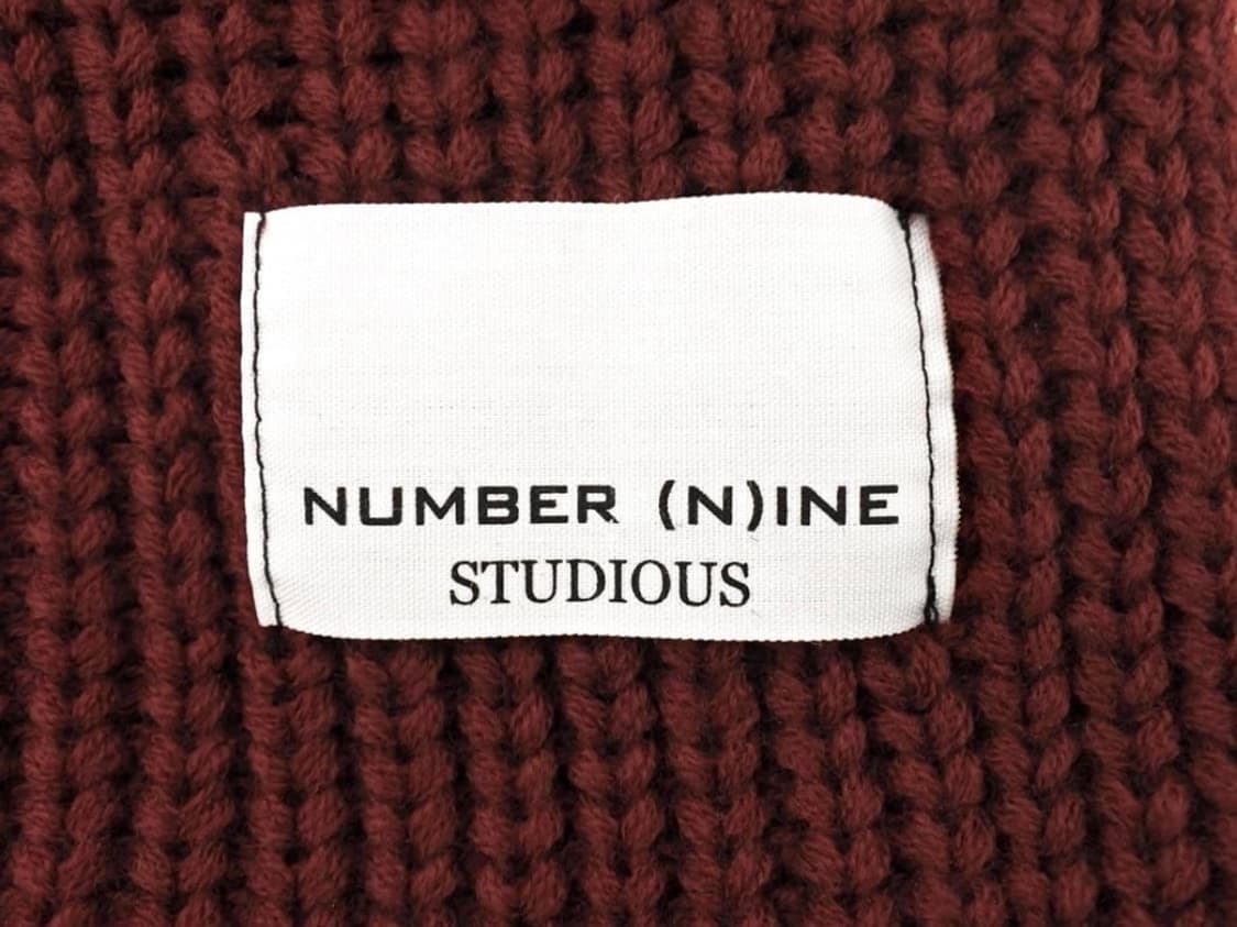 Number Nine ナンバーナインスヌード muffler 상품이미지5