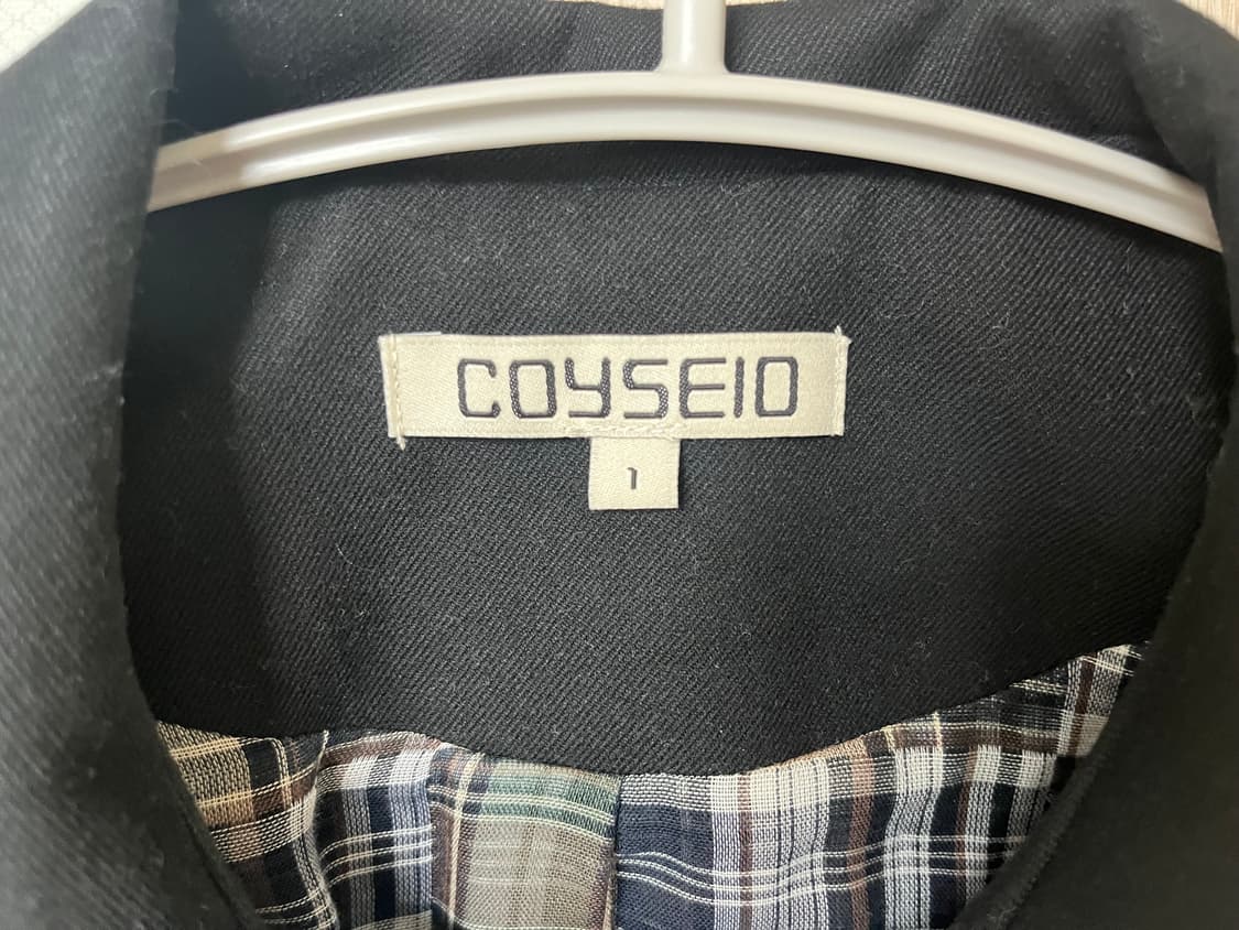 코이세이오 RIBBON JACKET BLACK 상품이미지3