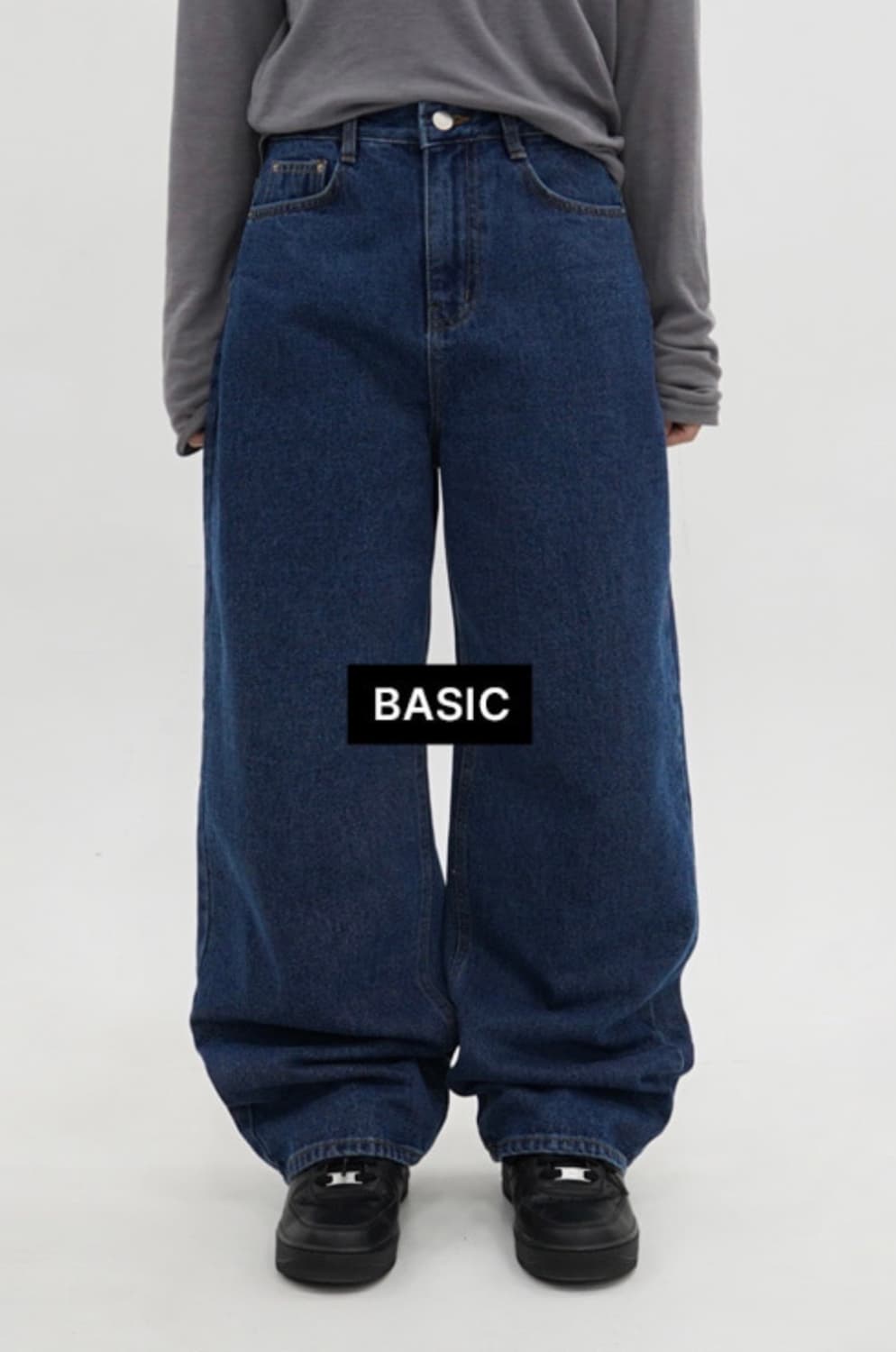 Festo Vintage Wide Jeans (YL/DY/DB) 상품이미지2