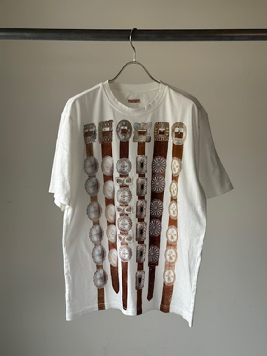 캐피탈 20 크루 티셔츠 화이트 XL EK-1610SCA 상품이미지3