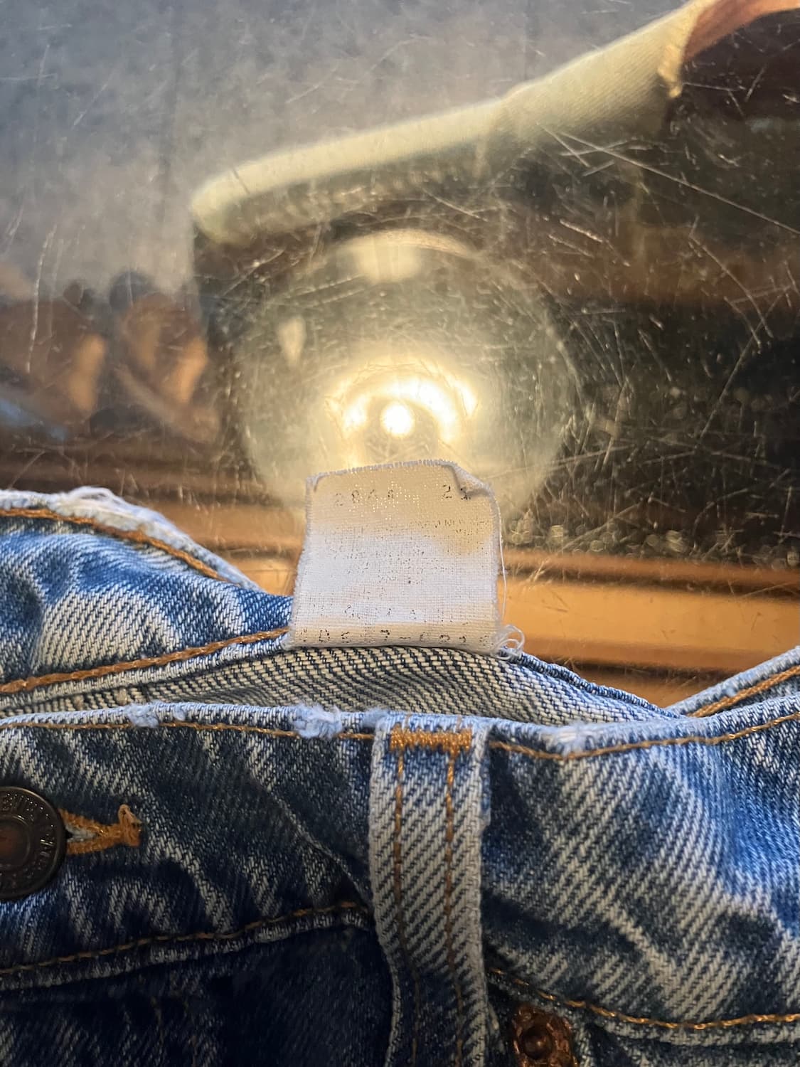 90s USA Levis 517 Boot Cut Denim Pants 상품이미지10