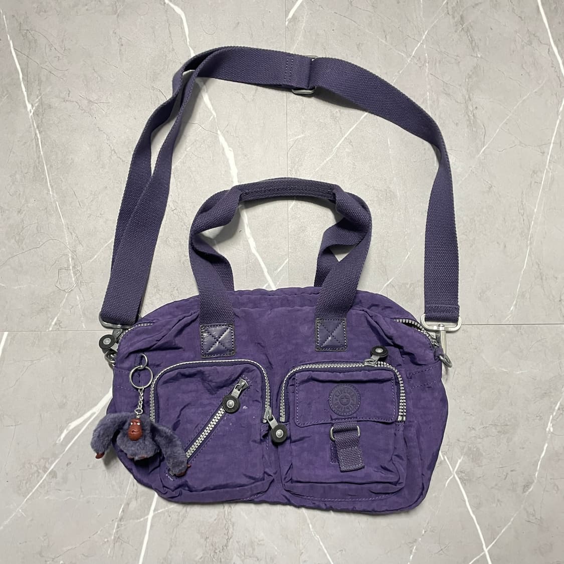팔로워 특가 키플링 와투케 퍼플 미니 토트백 크로스백 가방 상품이미지2