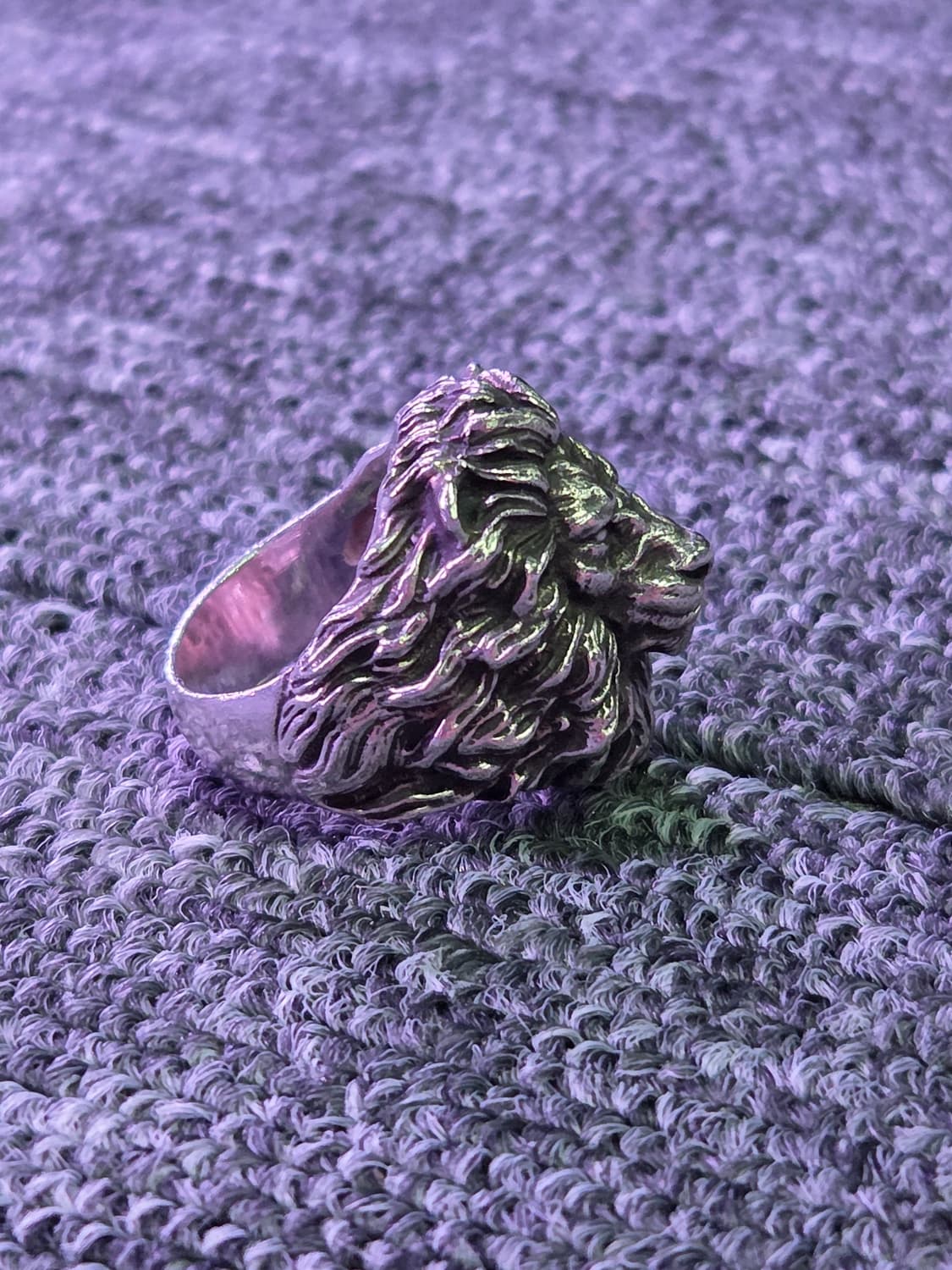 웰스오너 라이언 링 사자 은반지 상품이미지7