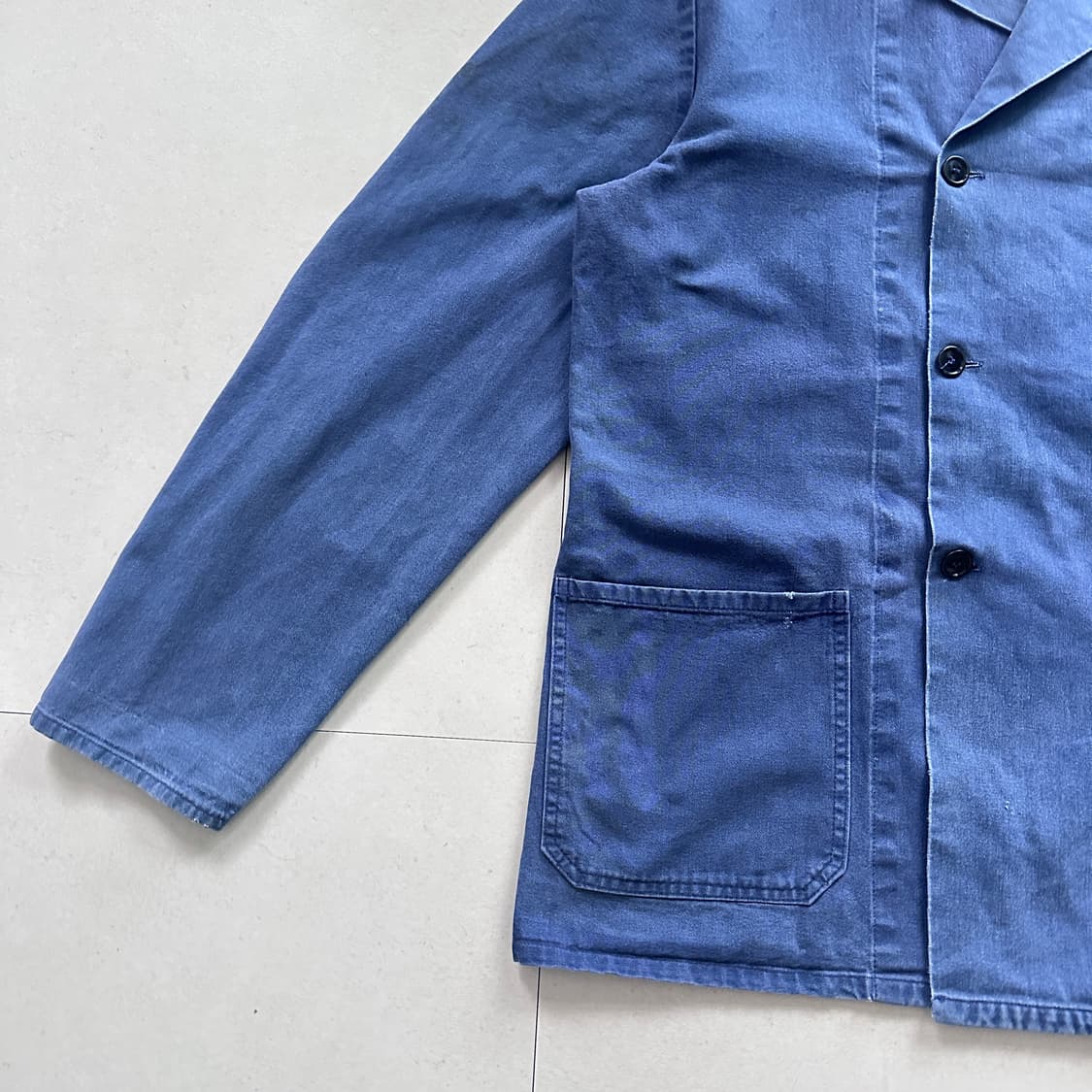 80s 프렌치 더블 브레스트 워크 자켓 105 상품이미지4