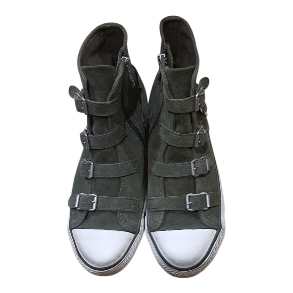 36) Ash 하이탑 스니커즈 - 카키 상품이미지1