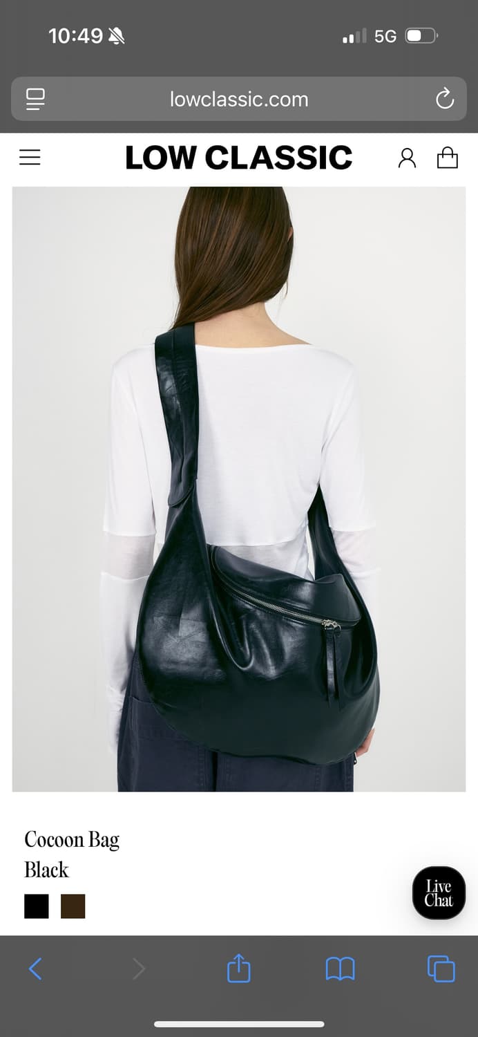 [삽니다] 로우클래식 코쿤백 블랙 삽니다 상품이미지1