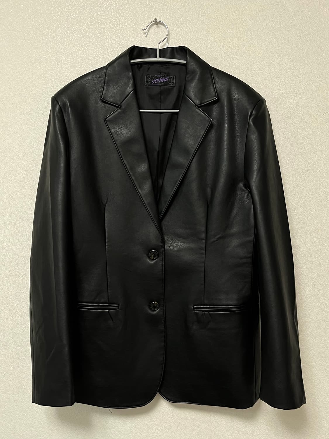 [이치미] Punk leather jacket_black 상품이미지1