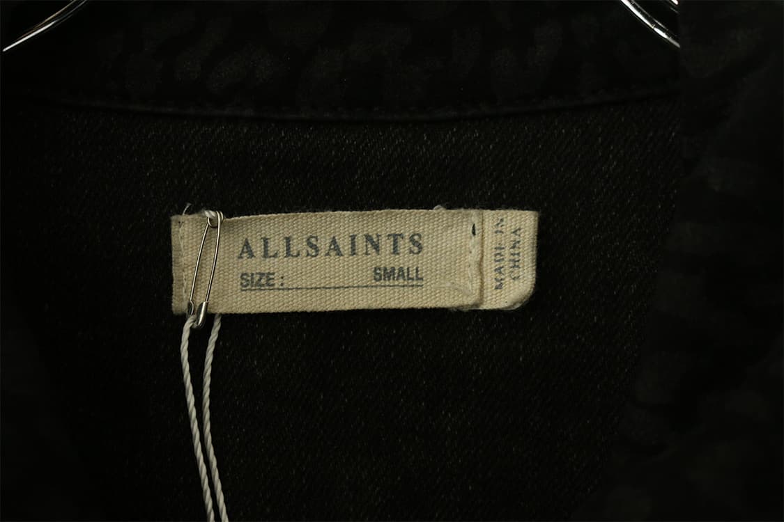 올세인츠 블랙 데님 자켓   상품이미지7