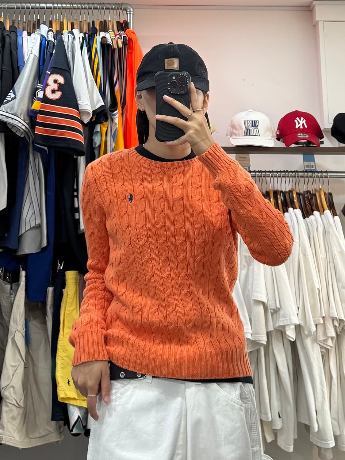 00s 랄프로렌 스포츠 우먼스 꽈배기 니트 상품이미지4