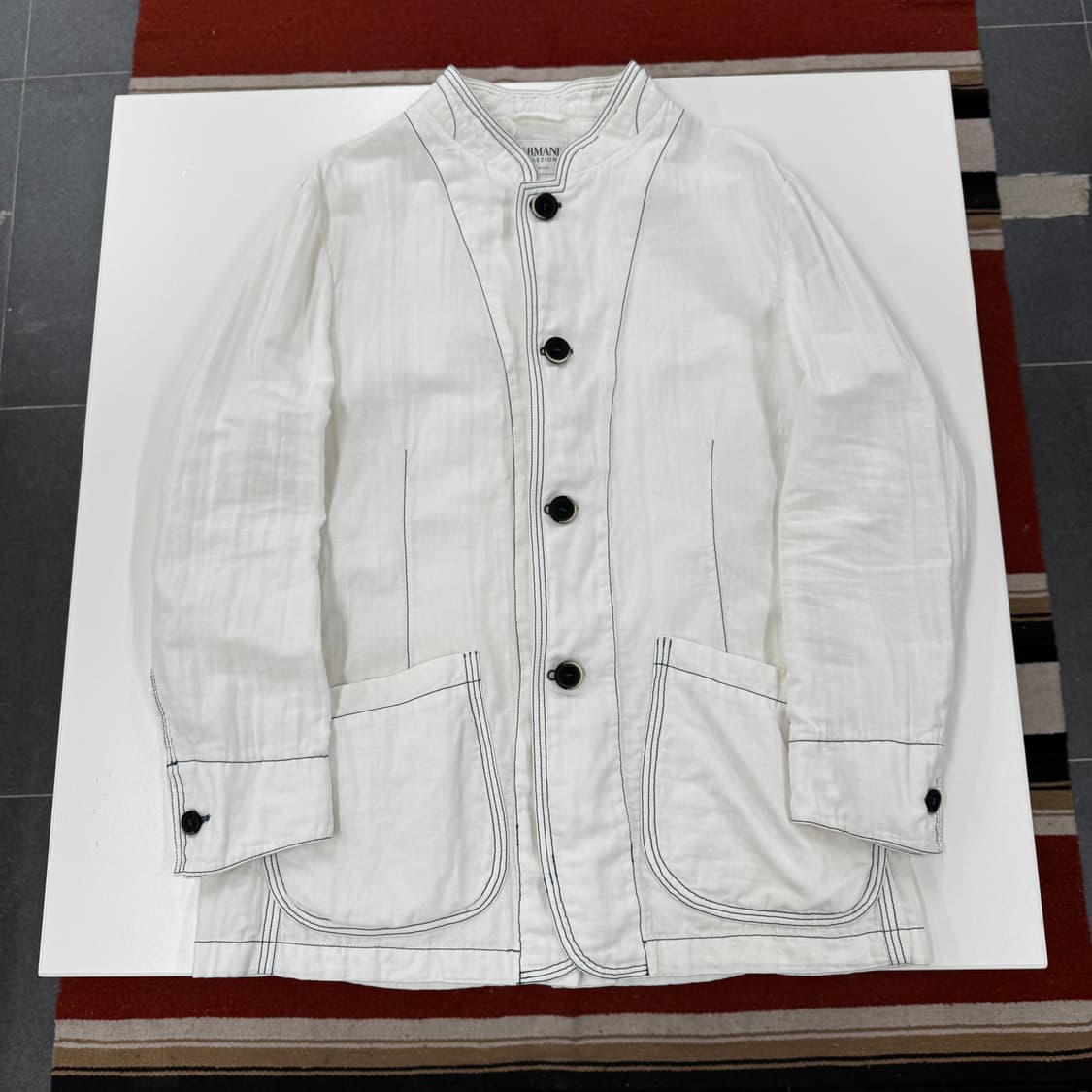 Armani Collezioni Linen Jacket 상품이미지3