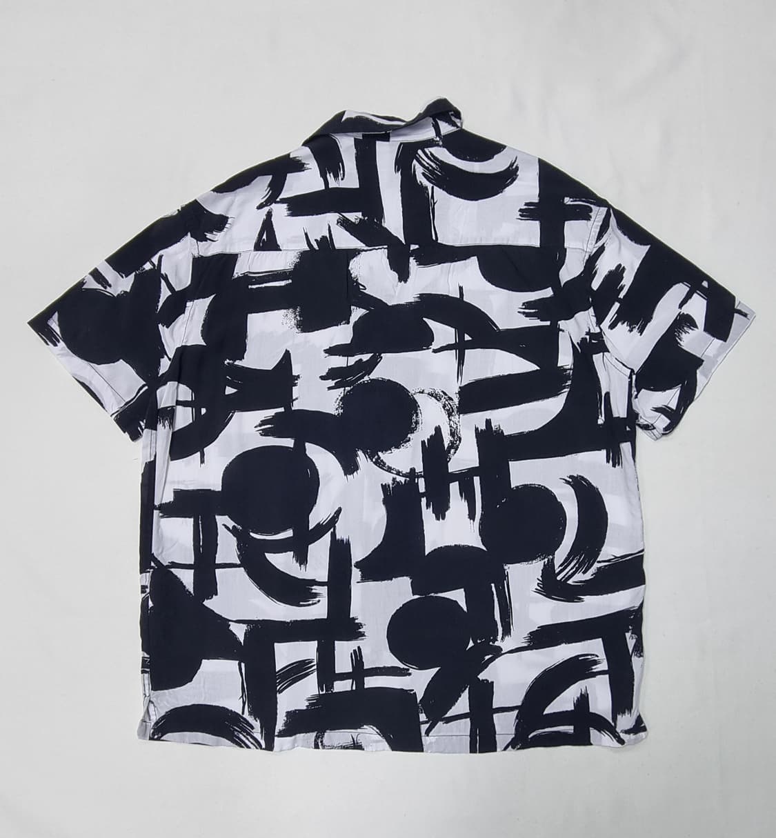 자라 오픈넥 반팔 셔츠 L _ 남성,100 상품이미지5