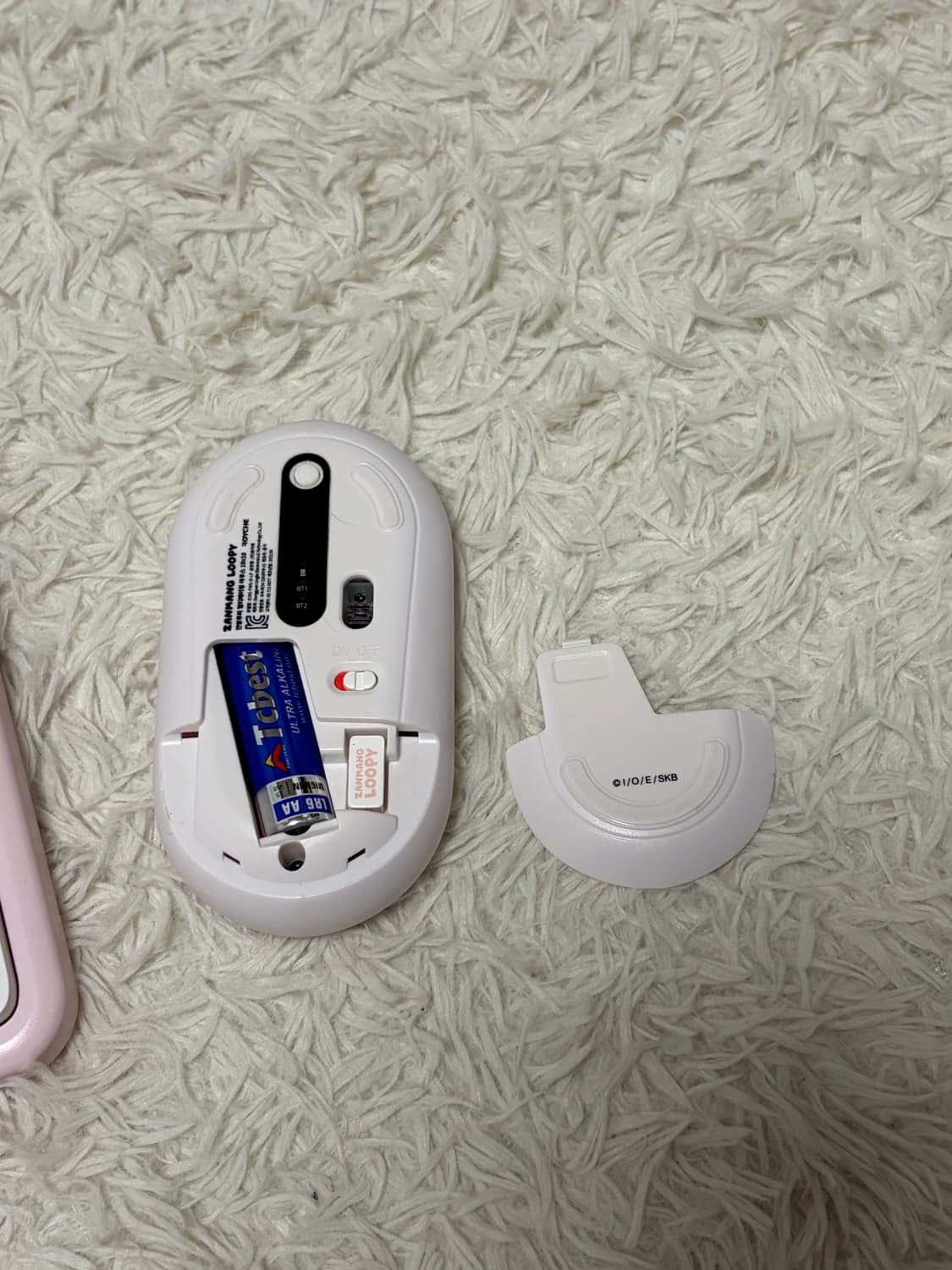 잔망루피 무선키보드+마우스+사진에보이는굿즈들 일괄 상품이미지5