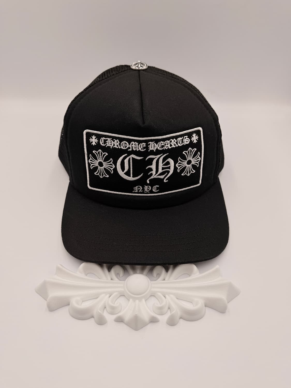 크롬하츠 트러커 메시 캡 블랙 뉴욕 상품이미지1